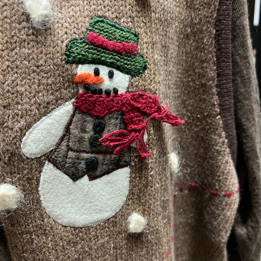 Vintage holiday vest